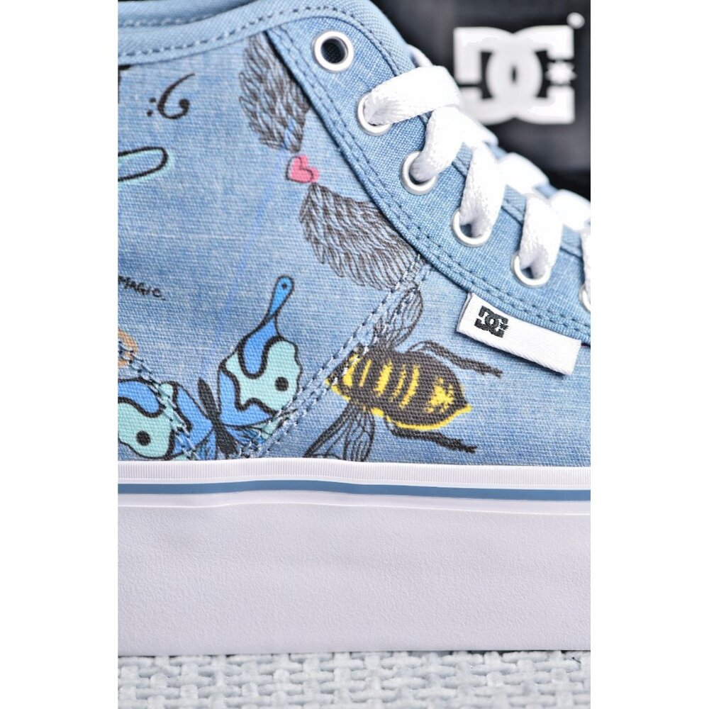 New! Size: 5.5 Women | Dolce & Gabbana Manual Hi Platform | Denim Color - Picture 8 of 15